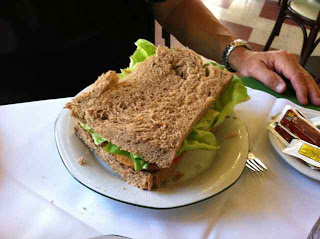 Brown bread. This lunch was wrong. Brown bread. This lunch was wrong.